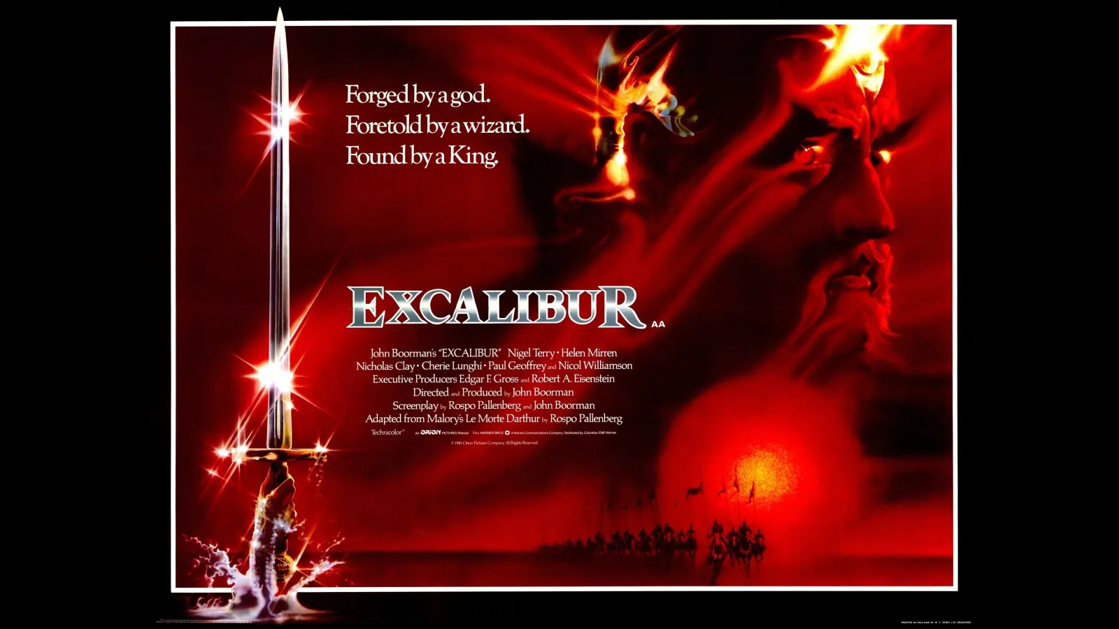 Excalibur streaming ita