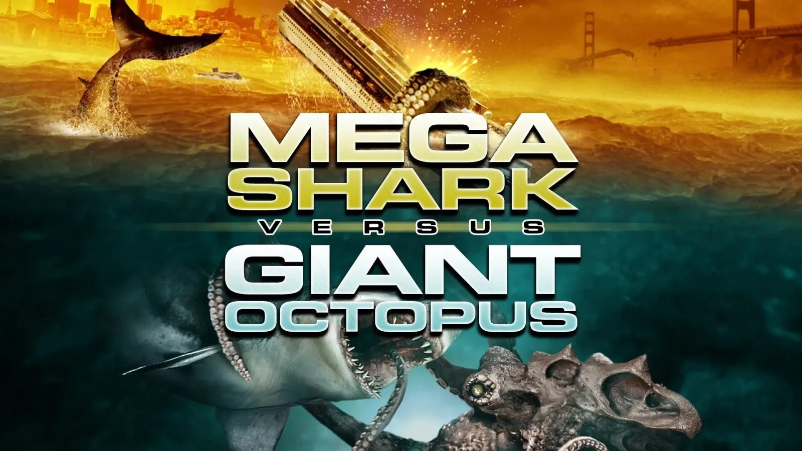 Mega Shark vs. Giant Octopus streaming ita
