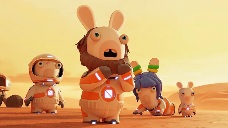 Rabbids Invasion: Missione su Marte streaming ita
