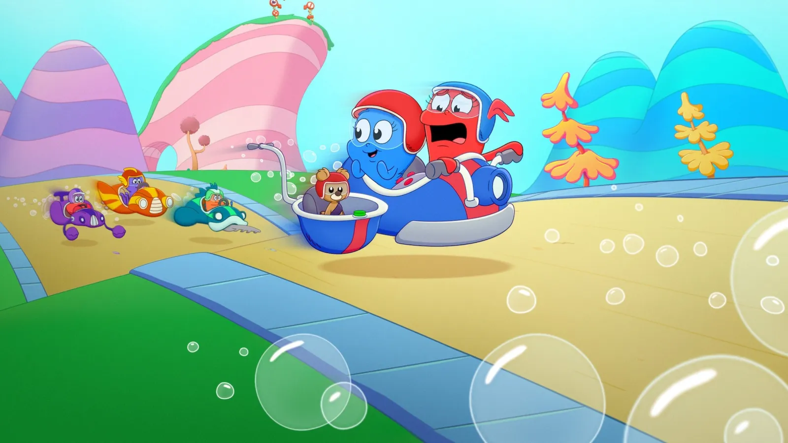 Pesciolino rosso e pesciolino blu streaming ita