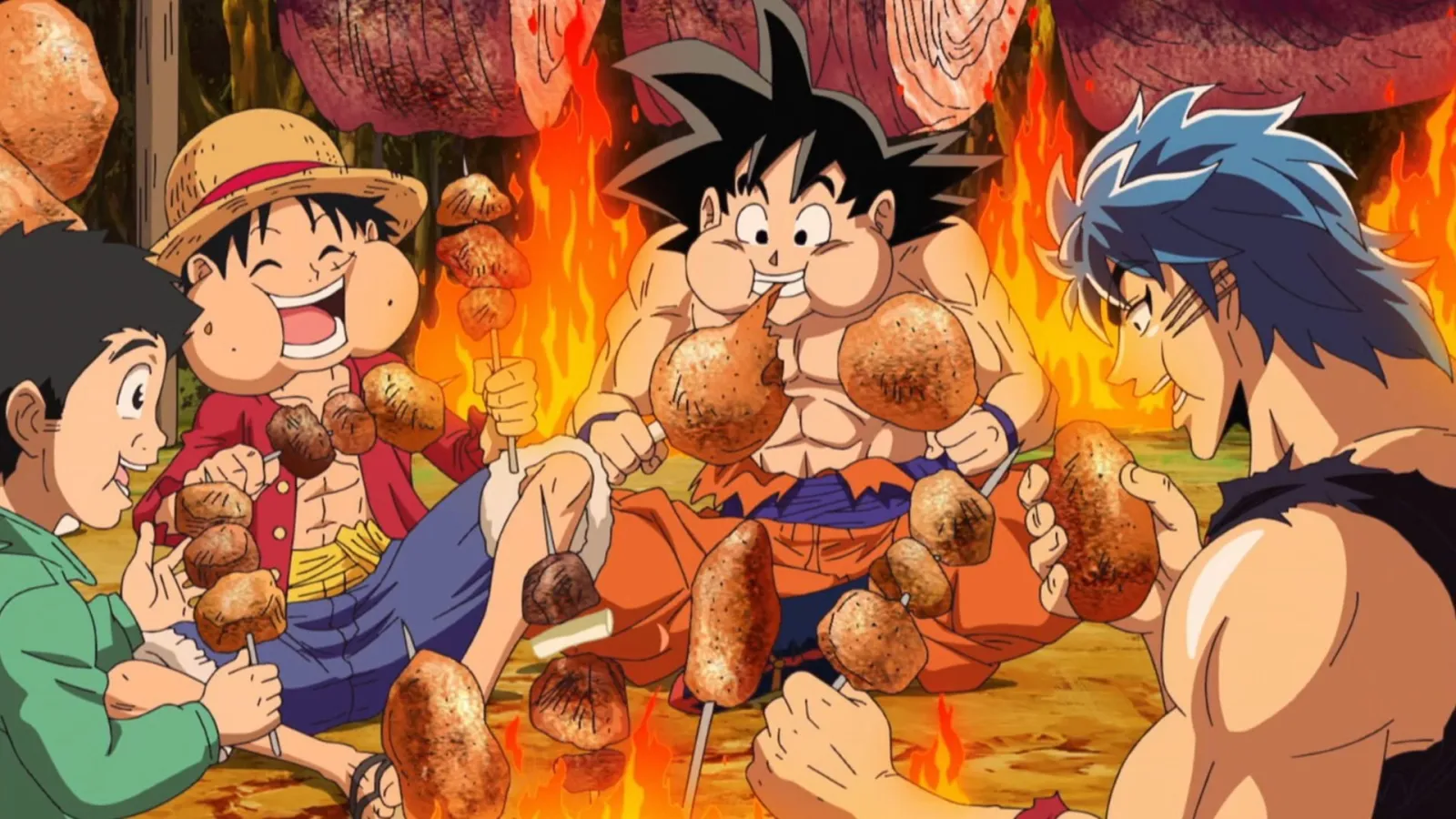 Dream 9 Toriko & One Piece & Dragon Ball Z Super Collaboration Special streaming ita
