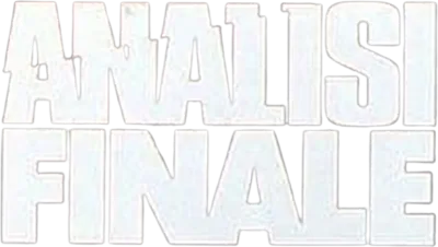 Analisi finale